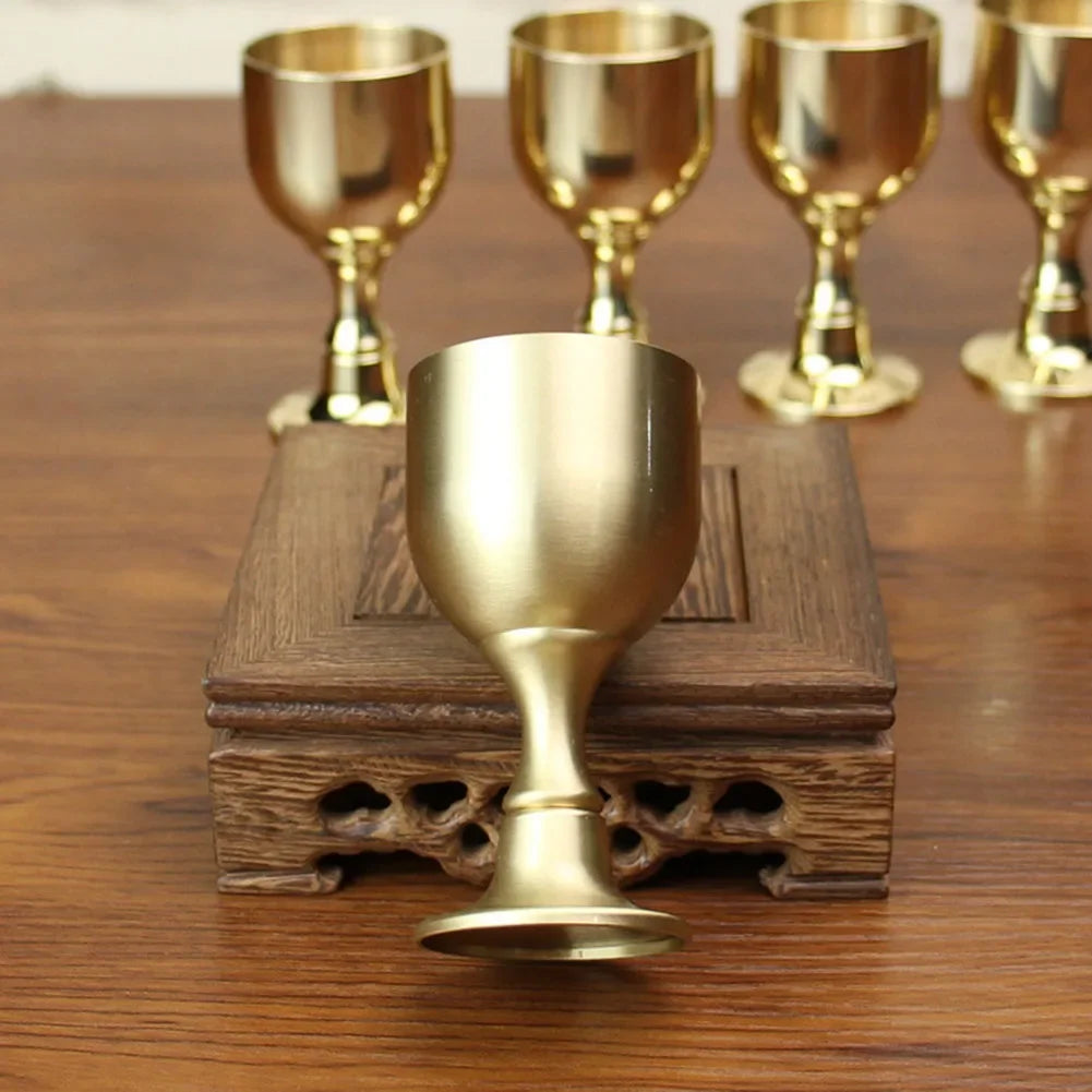 Wedding Drinkware Kitchen Items Party For Home Home Supplies Wine Glass High Foot Wine Cup Anti-rust Household