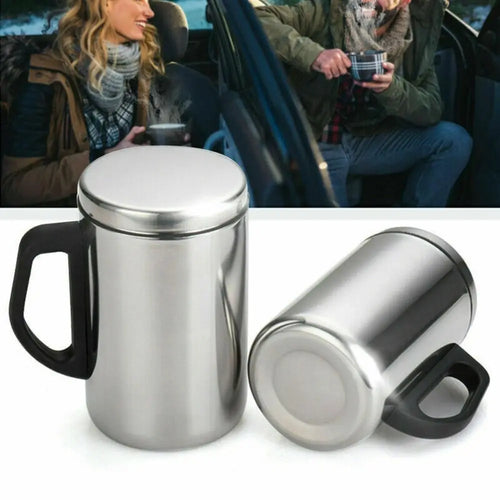 350/500ml Stainless Steel Travel Mug Thermal Water Bottle Insulated Coffee Beer Water Tea Cup Home Drinkware Tool