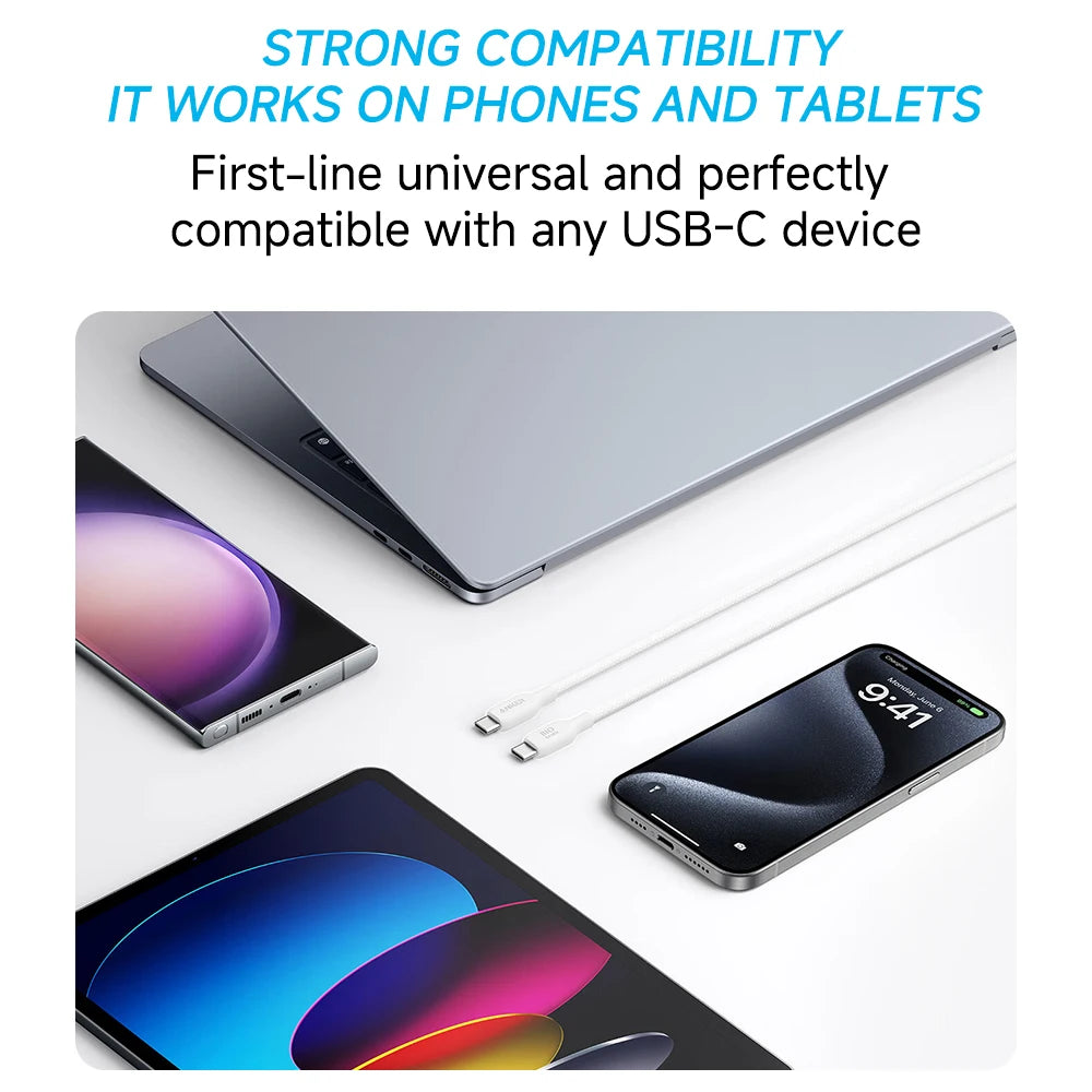 Anker 240W USB-C to USB-C Cable — Bio-Based, Fast Charging, Wide Compatibility