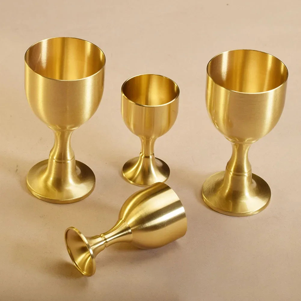 Wedding Drinkware Kitchen Items Party For Home Home Supplies Wine Glass High Foot Wine Cup Anti-rust Household